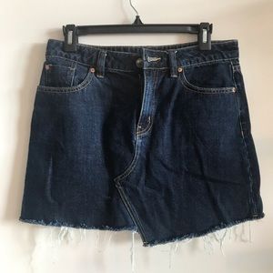 BDG Asymmetrical Denim Skirt